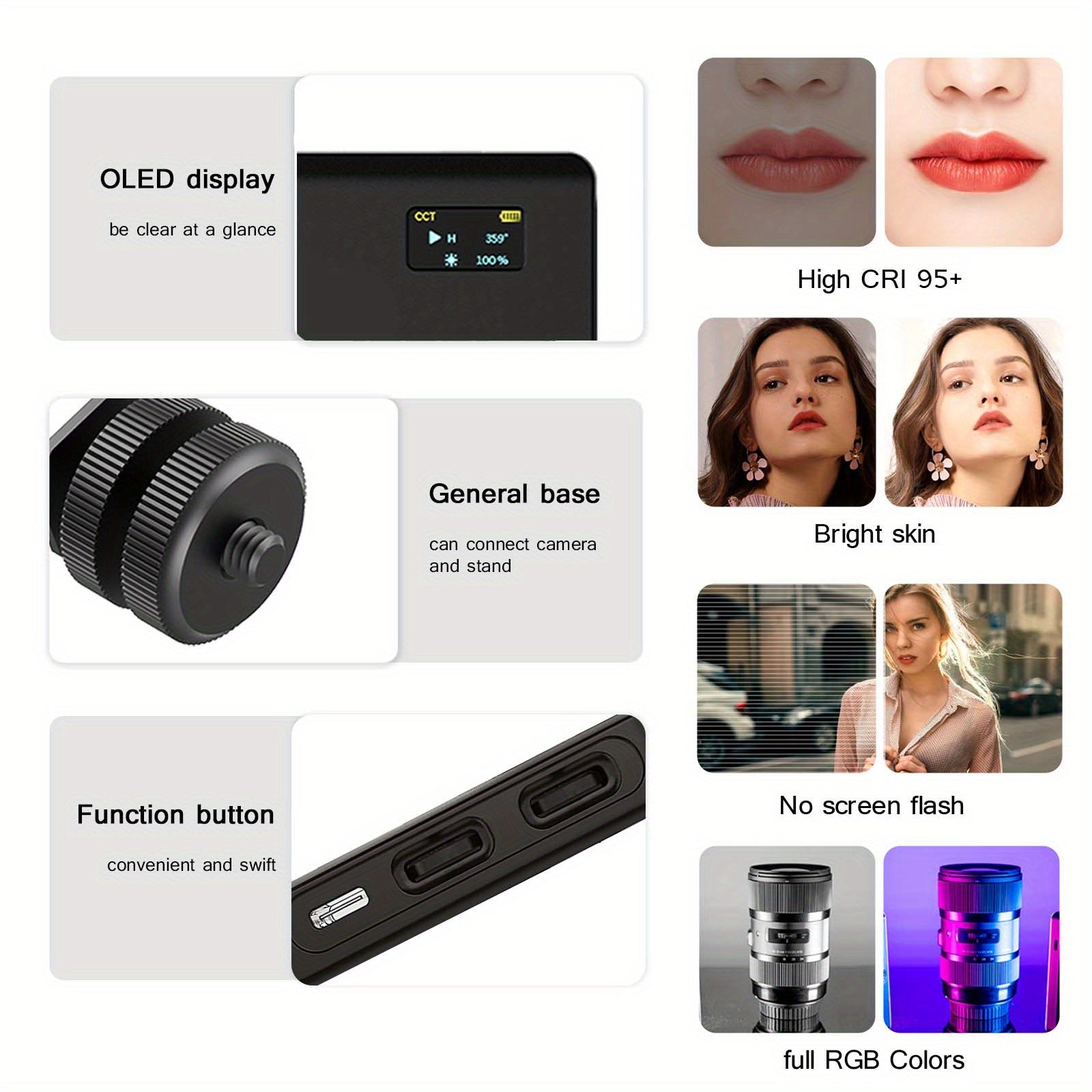 Panneau LED RGB Vidéo 360°