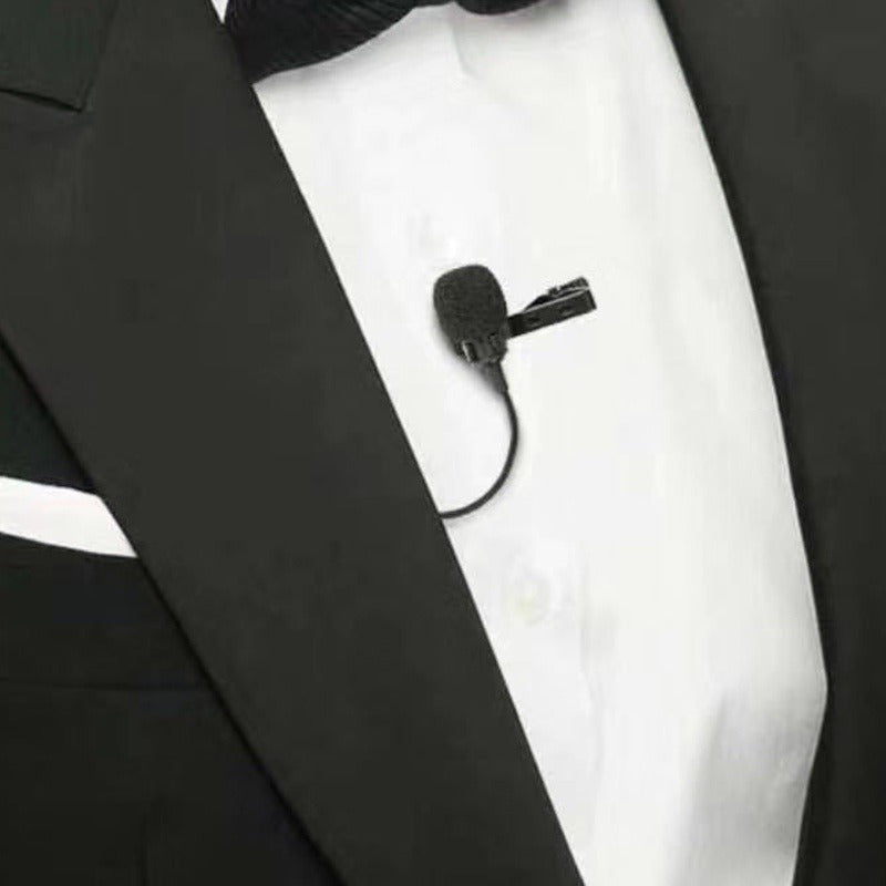 Microphone Clip Portable pour Karaoké et Interview