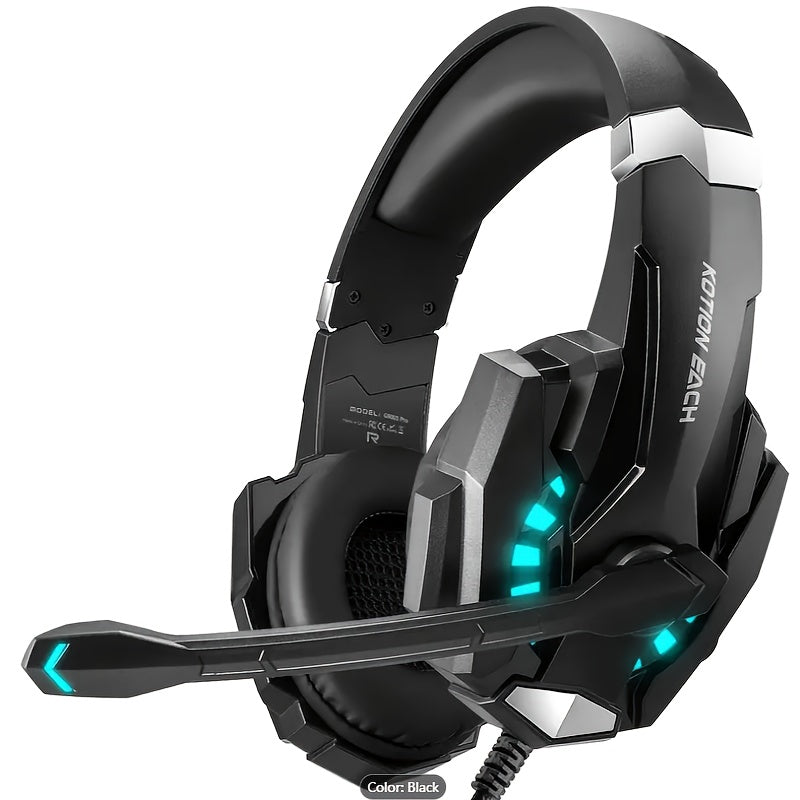 Casque Gaming FUNINGEEK G9000 - LED, Micro Antibruit, Son Surround PC/PS5/Xbox