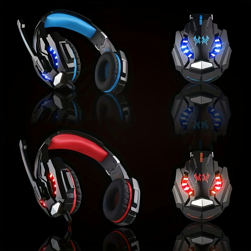 Casque Gaming FUNINGEEK G9000 - LED, Micro Antibruit, Son Surround PC/PS5/Xbox