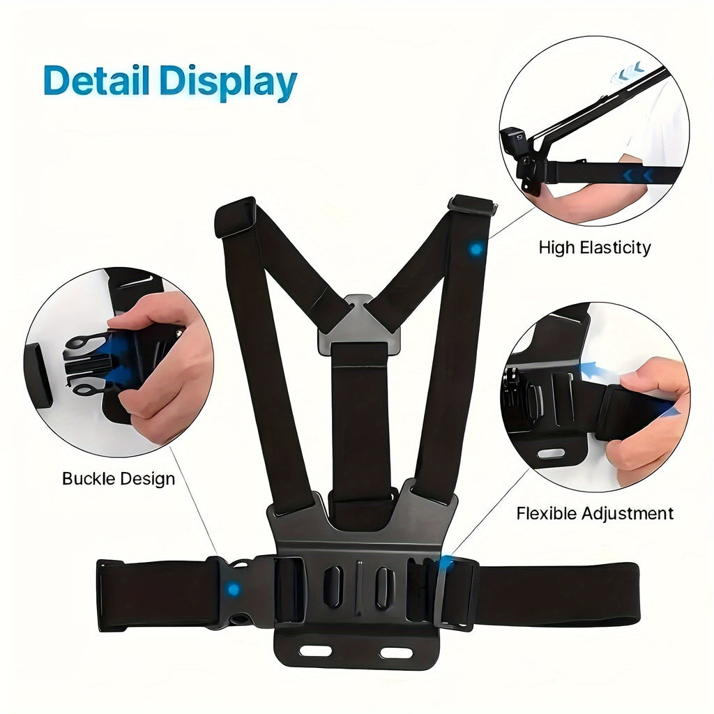 Kit Fixation 9-en-1 Téléphone & Caméra Action