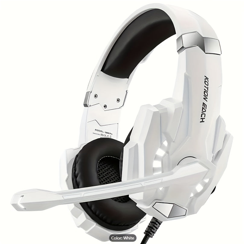 Casque Gaming FUNINGEEK G9000 - LED, Micro Antibruit, Son Surround PC/PS5/Xbox