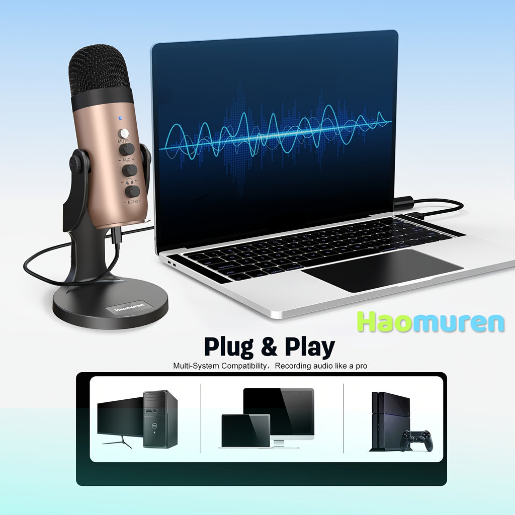 Micro à Condensateur pour Streaming et Gaming