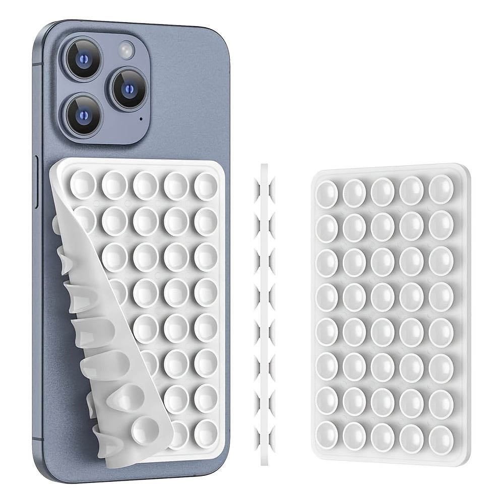 Support Ventouse Double Face en Silicone pour Téléphone - Angle Ajustable