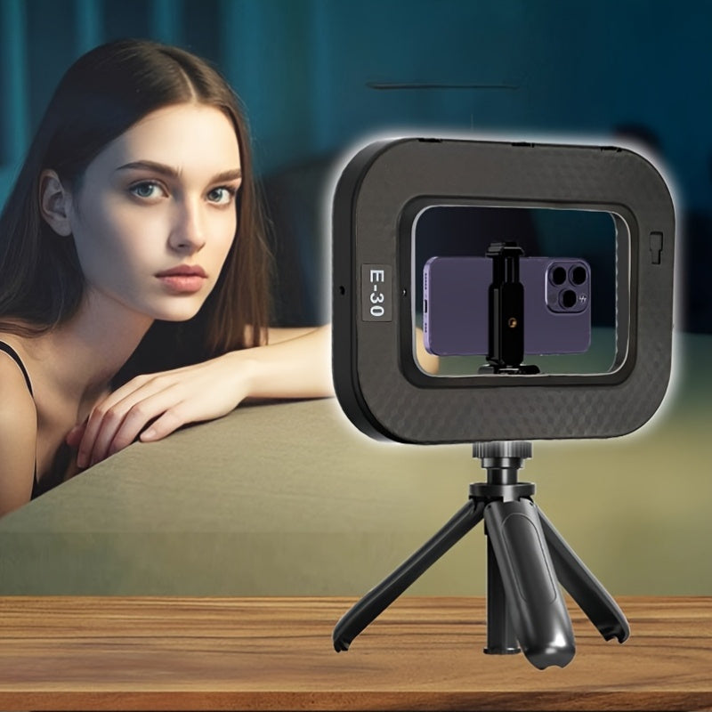 Kit Stabilisateur Smartphone avec Ring Light LED