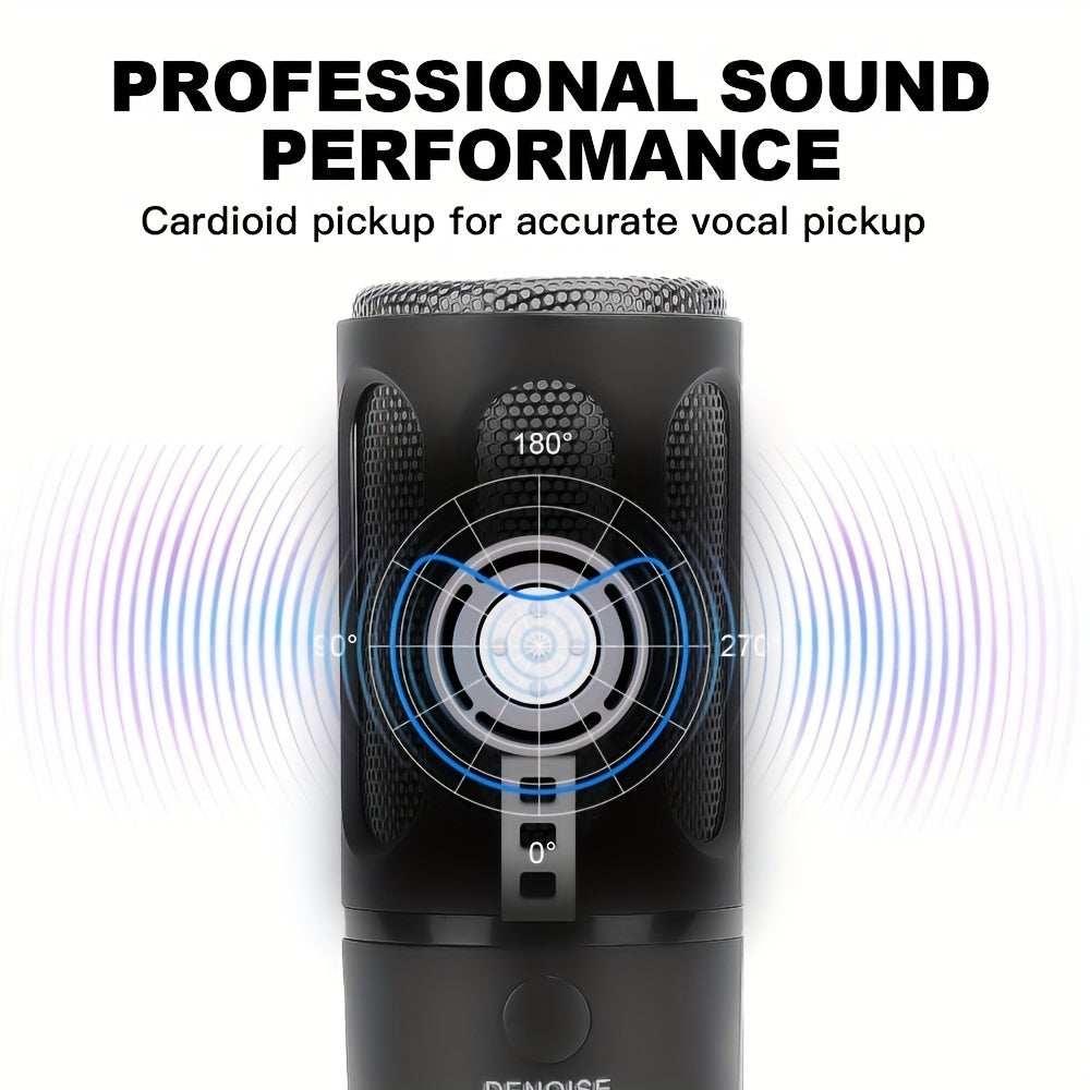 Micro Condensateur pour Gaming, Streaming et Enregistrement