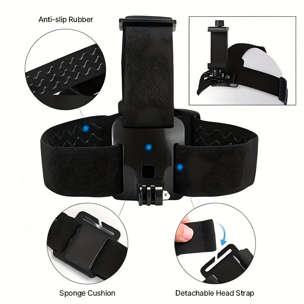 Kit Fixation 9-en-1 Téléphone & Caméra Action