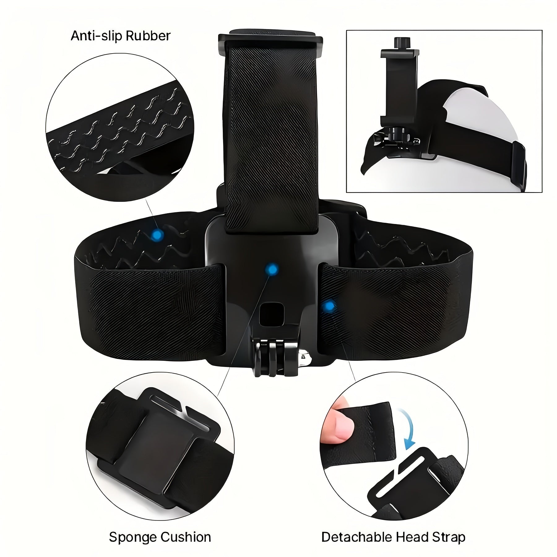 Kit Fixation 9-en-1 Téléphone & Caméra Action