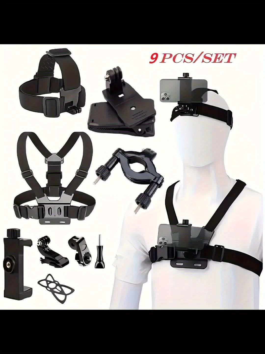 Kit Fixation 9-en-1 Téléphone & Caméra Action