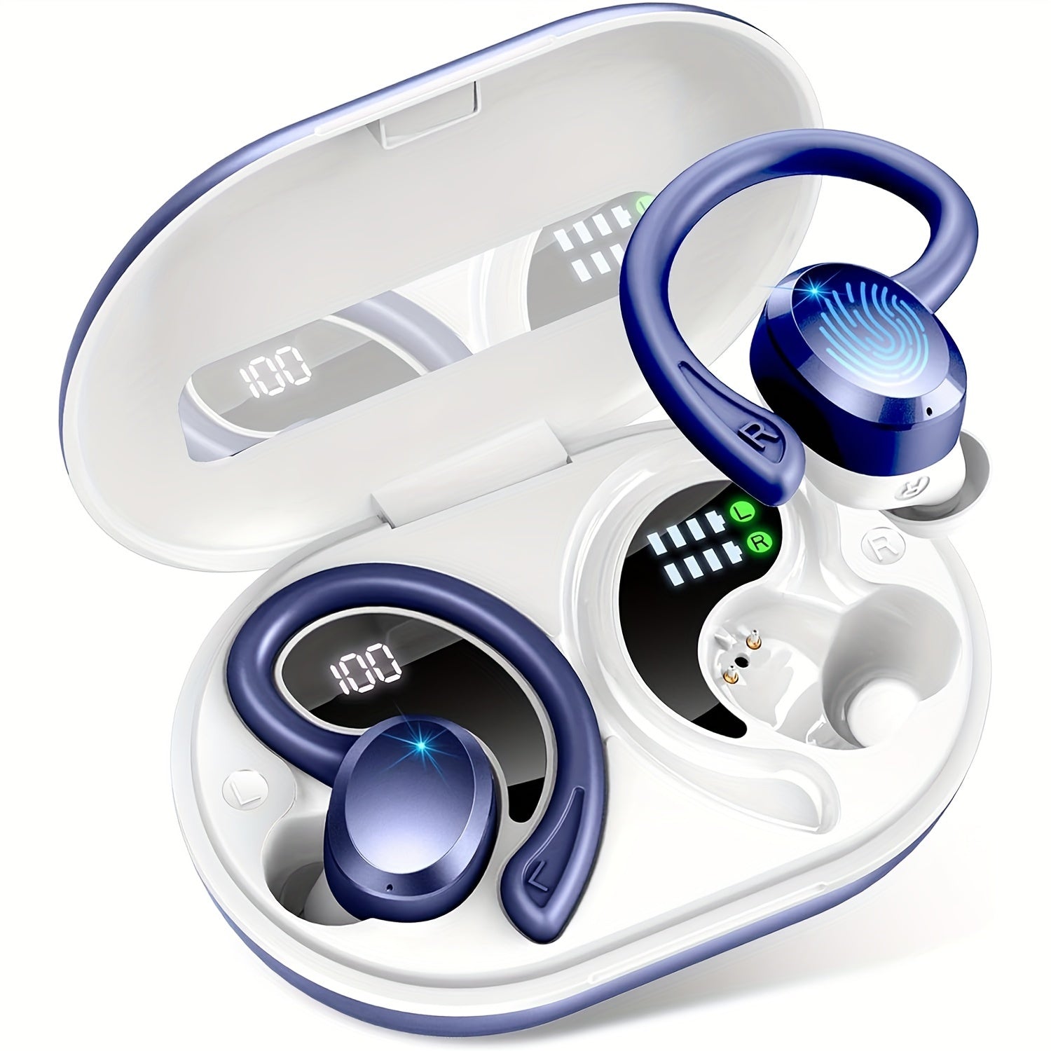 Écouteurs Nerunsa Q38 BT 5.3 - 48H Autonomie & Son Hi-Fi