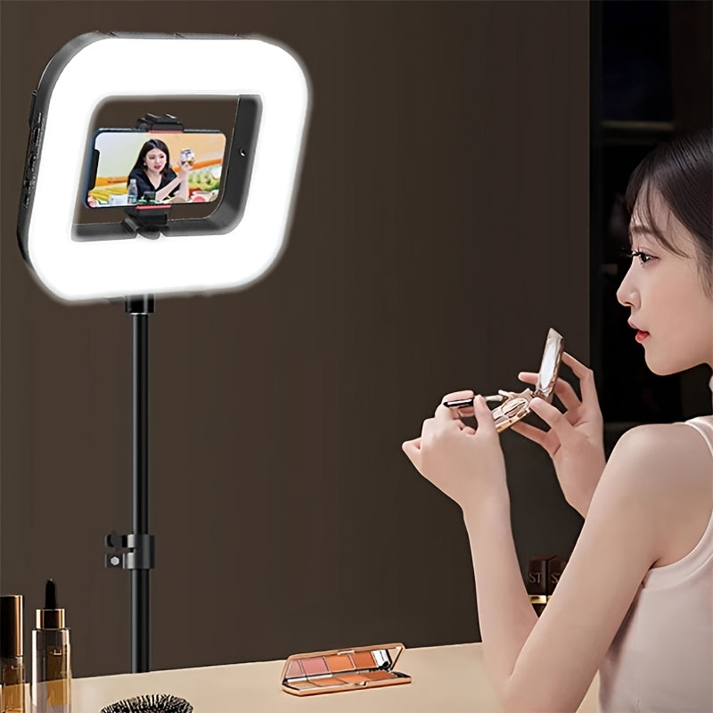 Kit Stabilisateur Smartphone avec Ring Light LED
