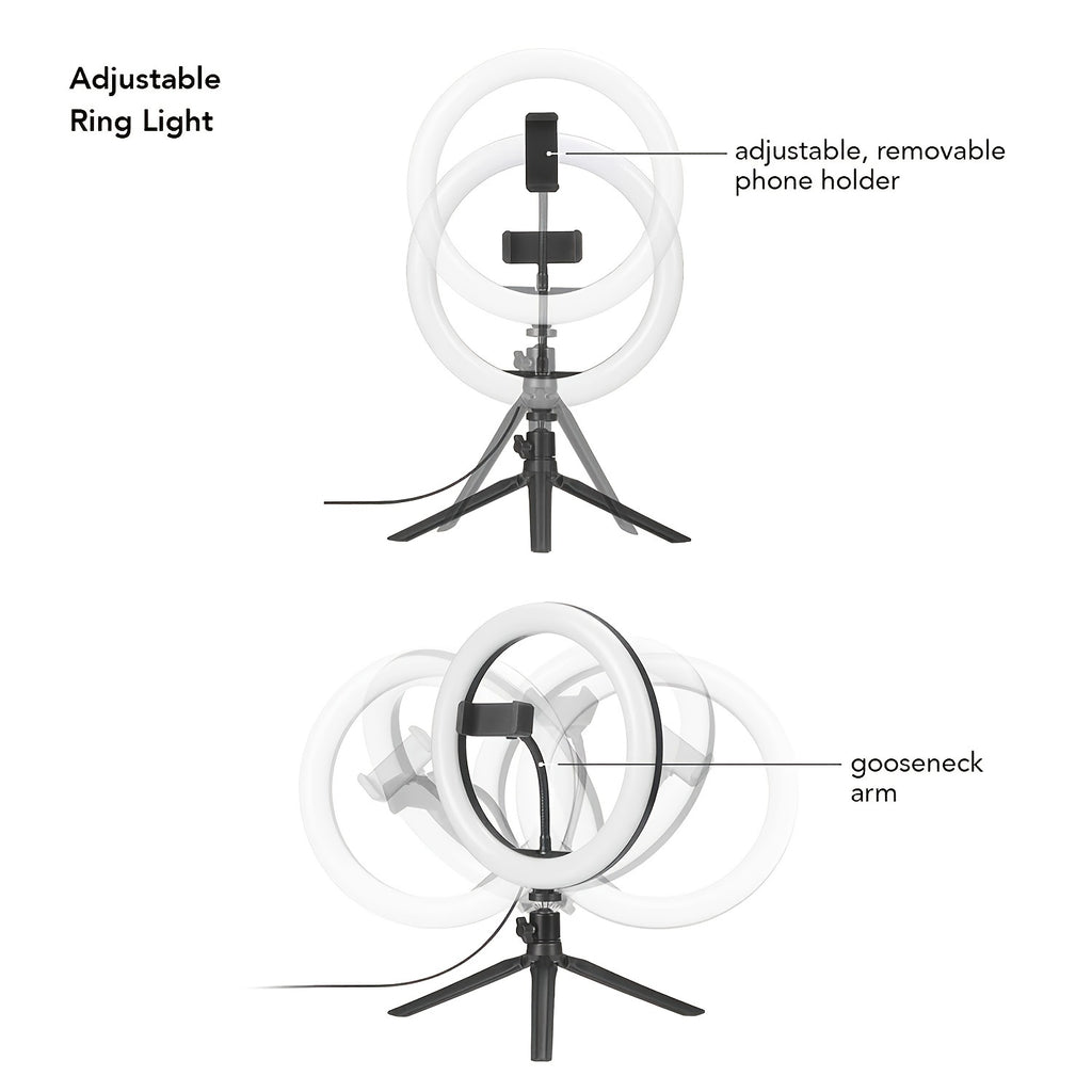 Ring Light RGB Streaming, Photographie, Vidéo, Maquillage et Studio