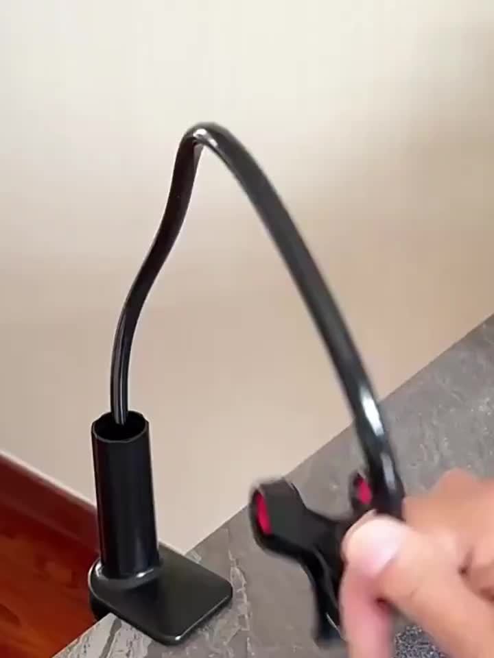 Support Flexible Col de Cygne pour Téléphone et Tablette - Bras Articulé avec Pince