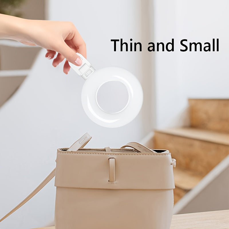 Ring Light Portable Rechargeable - 80 LED avec 3 Températures de Couleur