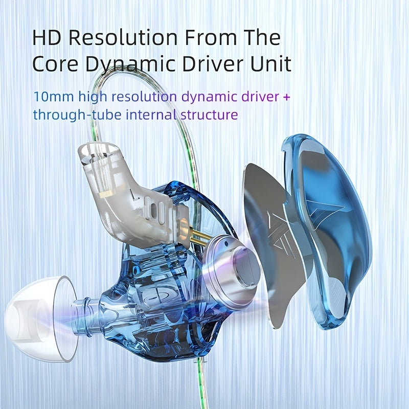 Écouteurs KZ EDC Subwoofer - Monitoring Pro pour Musiciens & DJs