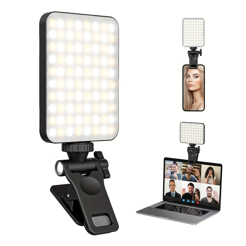 Lumière LED Portable avec Miroir pour Smartphone