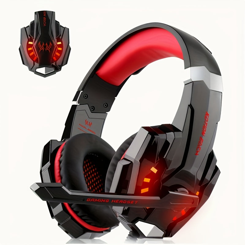 Casque Gaming FUNINGEEK G9000 - LED, Micro Antibruit, Son Surround PC/PS5/Xbox