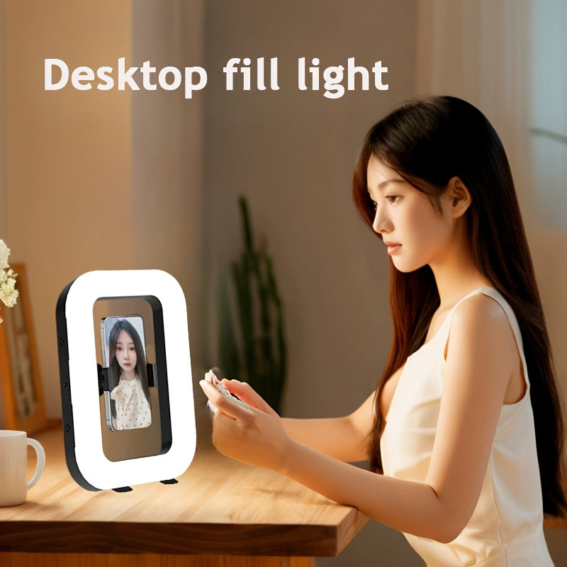 Kit Stabilisateur Smartphone avec Ring Light LED